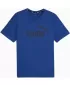 Pánske tričko PUMA ESS LOGO TEE 586667-59 BLUE