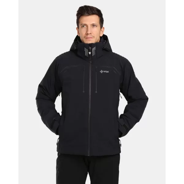  Pánska lyžiarska bunda KILPI LTD ASTER-M UM0141KI ČIERNA 