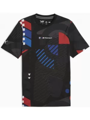 Pánske tričko PUMA BMW MMS AOP TEE 624153-01 BLACK