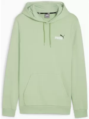 Pánska mikina PUMA ESS+ 2 COL SMALL LOGO HOODIE 680990-95 GREEN
