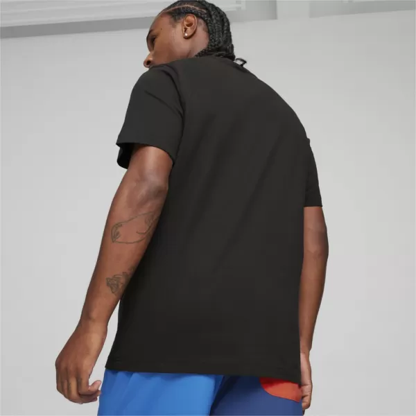  Pánske tričko PUMA BMW MMS CAR GRAPHIC TEE 2 624158-01 BLACK 