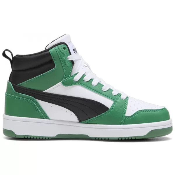  Detské topánky PUMA REBOUND V6 MID JR 393831-10 WHITE 