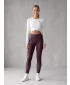 Dámske dlhé legíny premium ALTISPORT VOJ/ALW021LEG01 fialová