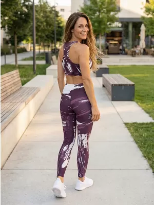 Dámska športová podpsenka premium ALTISPORT VOJ/ALW010POD01 fialová