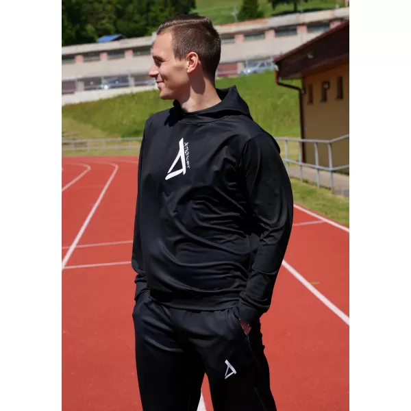  Pánska prémiová funkčná mikina ALTISPORT VOJ/ALM013MI01 ČIERNA 