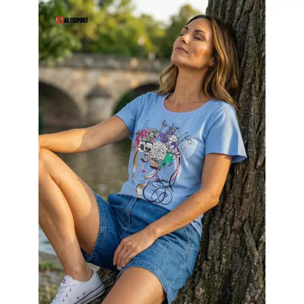  Dámske tričko KIXMI SINDY čierna 