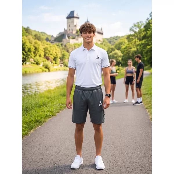 Pánske funkčné kraťasy premium ALTISPORT VOJ/ALM021KRA01 sivá 