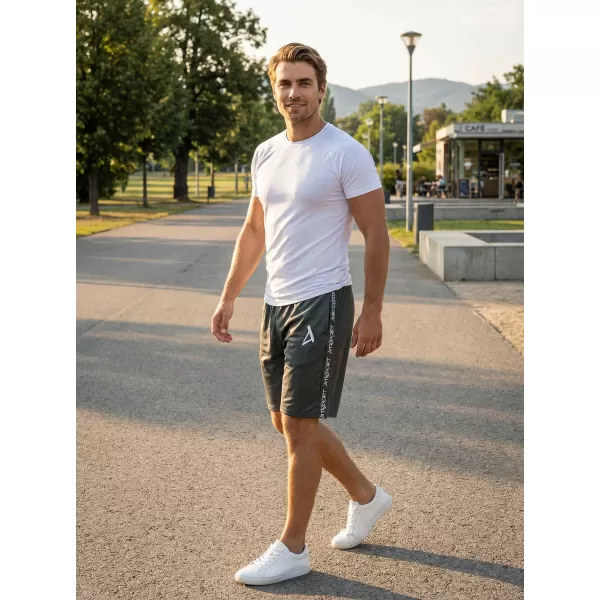  Pánske funkčné kraťasy premium ALTISPORT VOJ/ALM021KRA01 sivá 