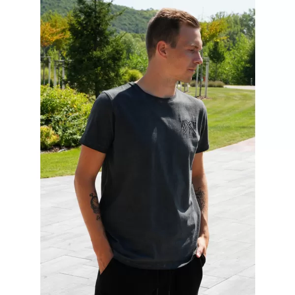  Pánske tričko KIXMI SOREN TMAVO šedá 