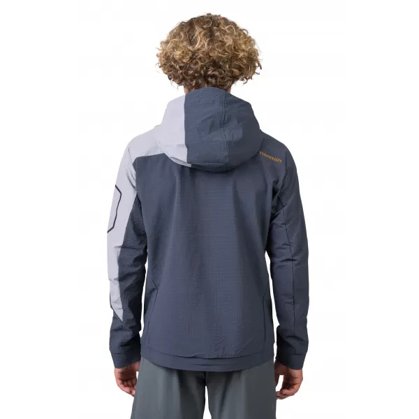  Pánska bunda HANNAH AREN HOODY INDIA INK/SHARKSKIN 