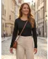 Dámske tričko s dlhým rukávom ALTISPORT NoPrint NP/ALW931 čierna