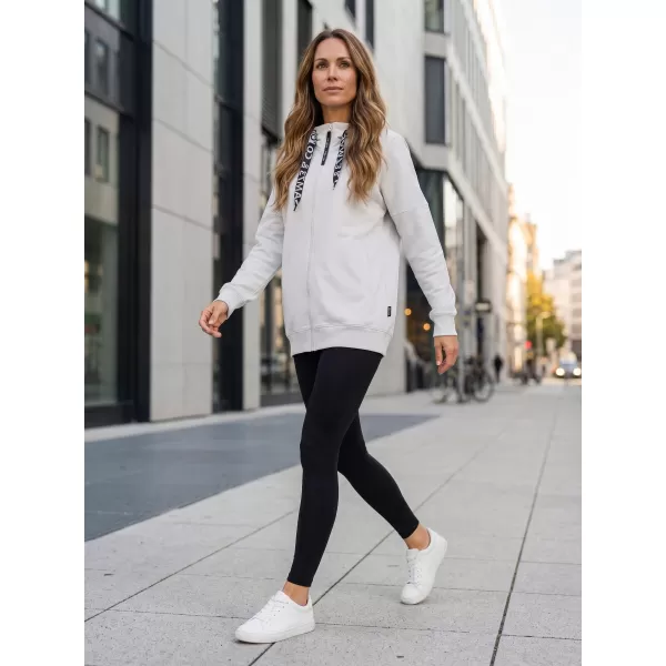  Dámska predĺžená mikina SAM 73 LISA WM 787 OFF WHITE 