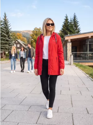 Dámska bunda ALTISPORT CHELSIE červená