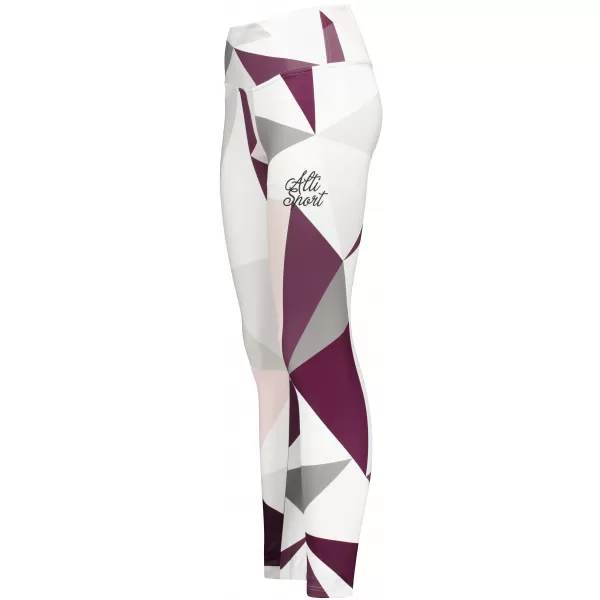  Dámske dlhé legíny premium ALTISPORT VOJ/ALW007LEG01 biela 