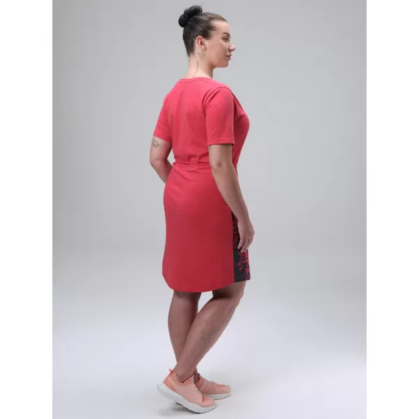  Dámske šaty LOAP AURORA CLW2437 TMAVO ružová 