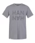 Pánske tričko HANNAH GREM STEEL GRAY MEL/BLACK