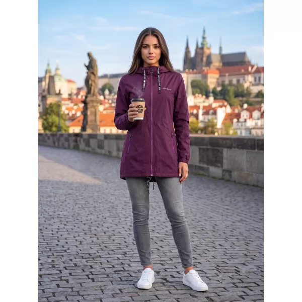  Dámska bunda ALTISPORT CHELSIE fialová 
