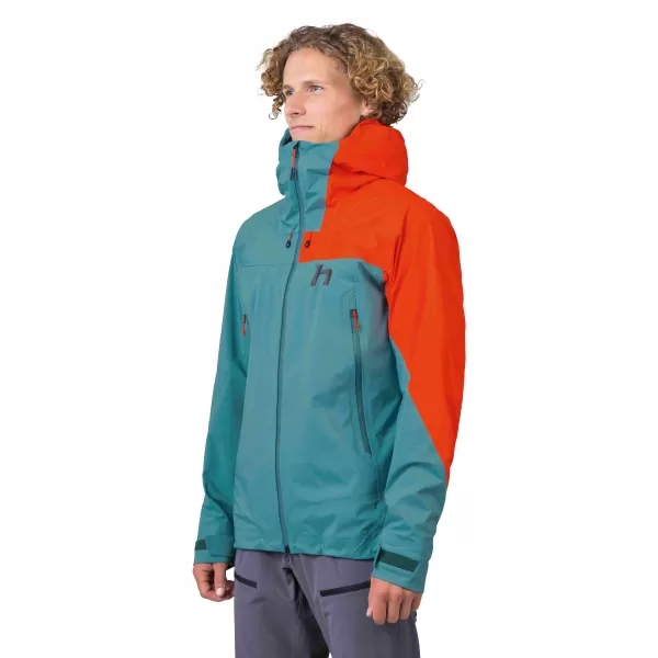  Pánska bunda HANNAH NEXUS BRITTANY BLUE/SPICY ORANGE 