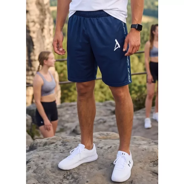  Pánske funkčné kraťasy premium ALTISPORT VOJ/ALM021KRA01 NAVY 