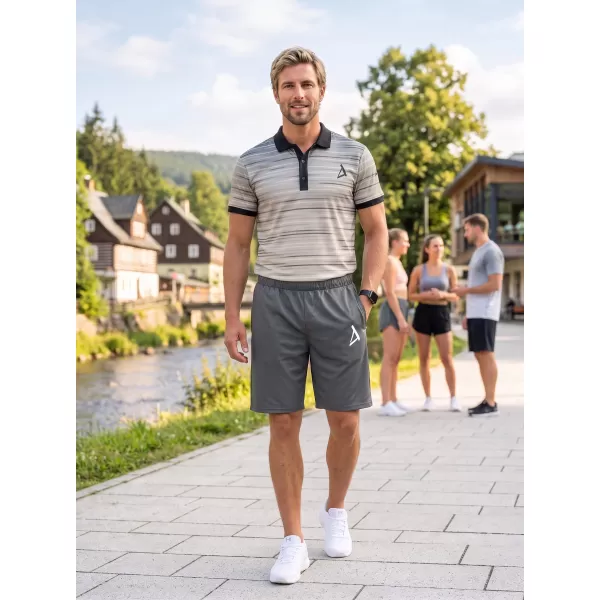  Pánske funkčné kraťasy premium ALTISPORT VOJ/ALM013KRA01 sivá 