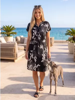 Dámske šaty ALTISPORT CHANTAL čierna