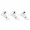 Ponožky SALOMON EVERYDAY ANKLE 3-PACK LC2086500 BIELA/BIELA/BIELA