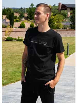 Pánske tričko KIXMI SANDER čierna