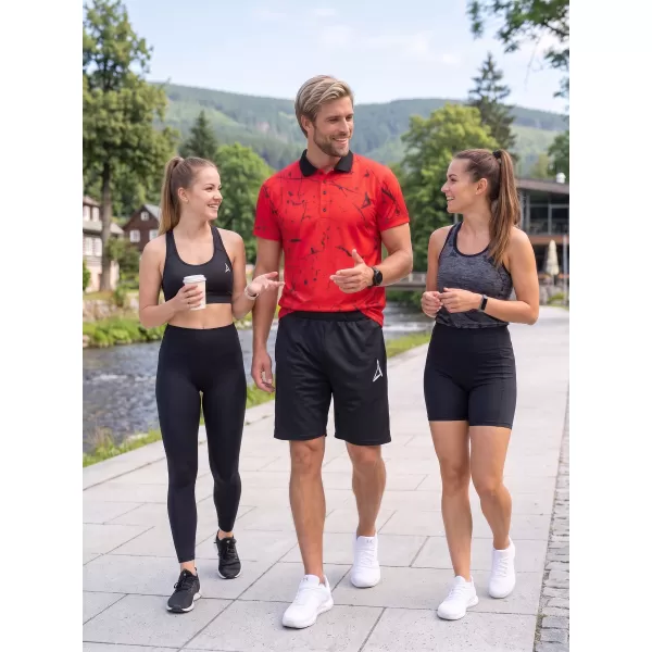  Pánske funkčné kraťasy premium ALTISPORT VOJ/ALM013KRA01 čierna 