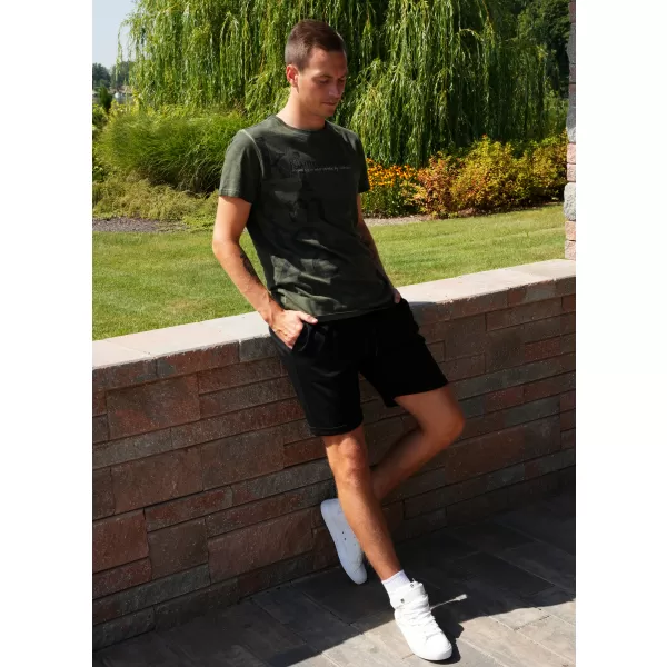  Pánske tričko KIXMI SANDER KHAKI 