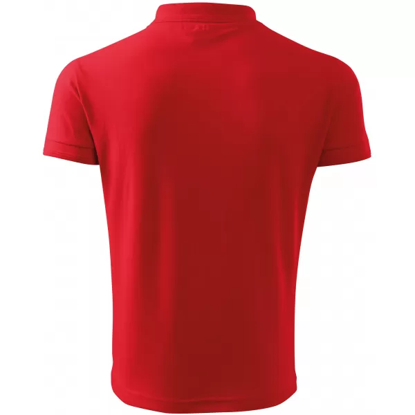  Pánske tričko s golierom ALTISPORT NoPrint NP/ALM302 červená 