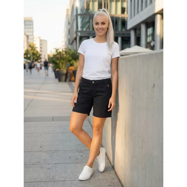  Dámske šortky SAM 73 AURORA WS 793 ČIERNA 