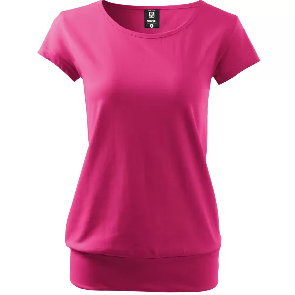  Dámske tričko ALTISPORT NoPrint NP/ALW021 PURPUROVÁ 