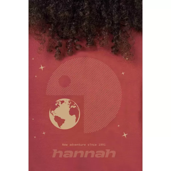 Dámske tričko HANNAH EDITH MARSALA 