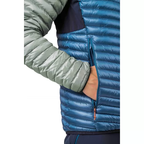  Pánska bunda HANNAH MIO HOODY LILY PAD/SAILOR BLUE 
