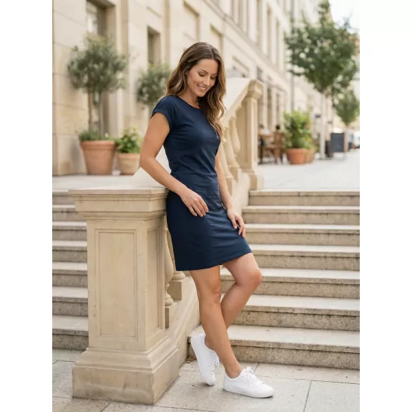  Dámske šaty ALTISPORT NP/ALW871 NÁMORNÁ modrá 
