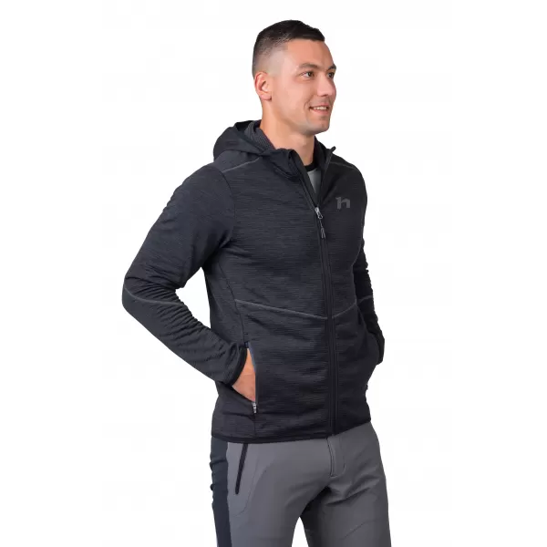  Pánska mikina HANNAH DAMAR HOODY ANTHRACITE MEL 