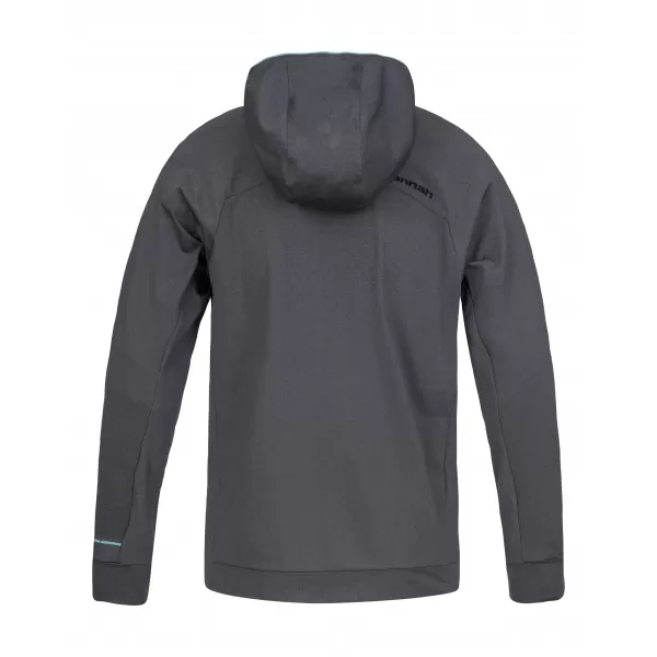  Pánska mikina HANNAH ETHAN HOODY ANTHRACITE MEL 