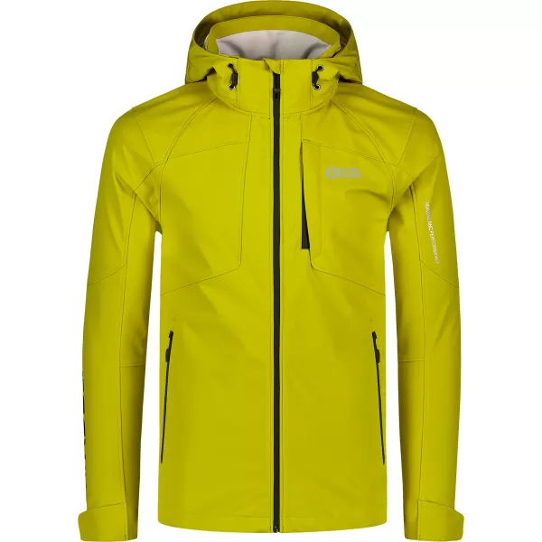  Pánska softshellová bunda NORDBLANC LORD NBSSM8007 žltá 