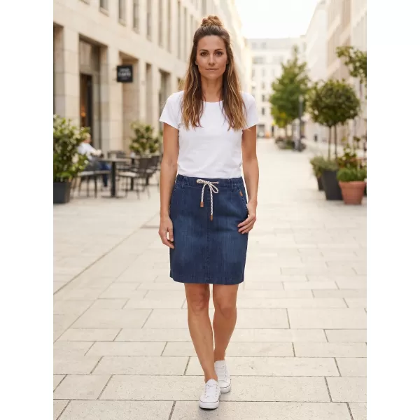  Dámska sukňa SAM 73 GISELA WZ 845 TMAVÁ DENIM 