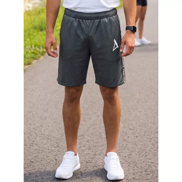  Pánske funkčné kraťasy premium ALTISPORT VOJ/ALM021KRA01 sivá 