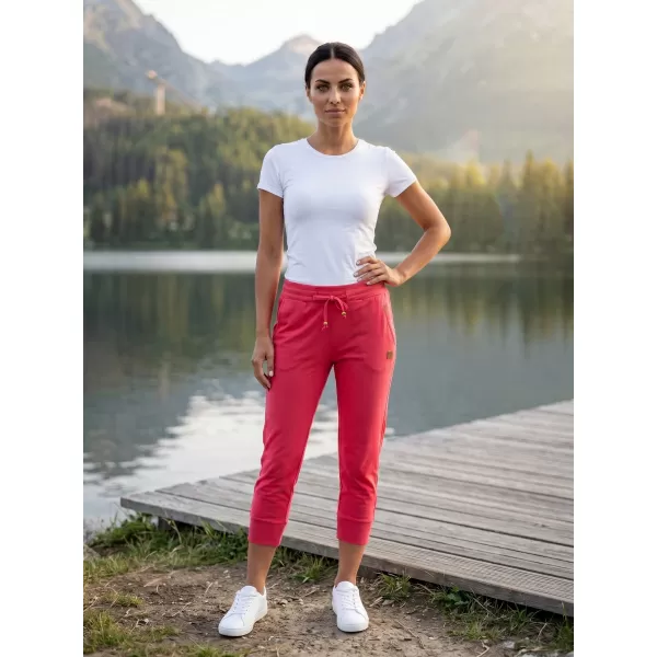  Dámske 3/4 nohavice SAM 73 CAMILA WS 798 SVETLO MALINOVÁ 