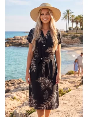 Dámske šaty KIXMI SOFIA čierna