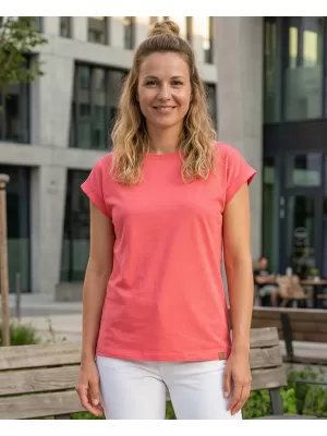 Dámske tričko SAM 73 MIRANDA WT 913 SVETLO MALINOVÁ