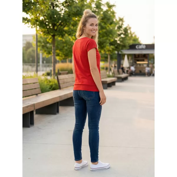  Dámske tričko ALTISPORT NoPrint NP/ALW021 červená 