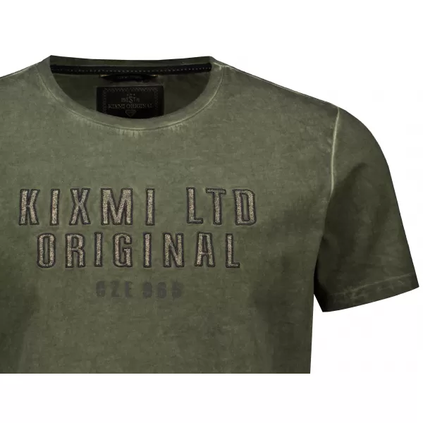  Pánske tričko KIXMI SALEM KHAKI 