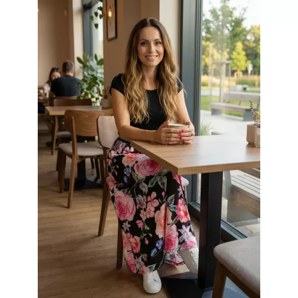  Dámska sukňa ALTISPORT CRYSTA čierna 