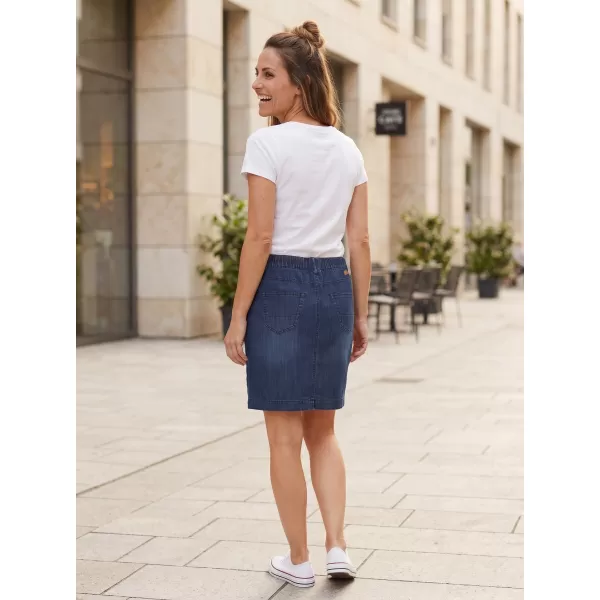  Dámska sukňa SAM 73 GISELA WZ 845 TMAVÁ DENIM 