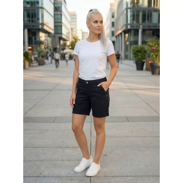  Dámske šortky SAM 73 AURORA WS 793 ČIERNA 