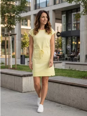 Dámske šaty SAM 73 ESPERANZA WZ 860 SVETLO žltá