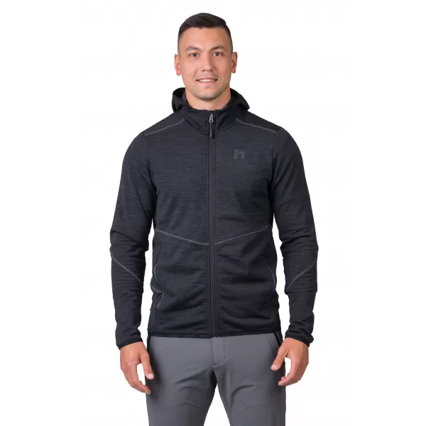  Pánska mikina HANNAH DAMAR HOODY ANTHRACITE MEL 